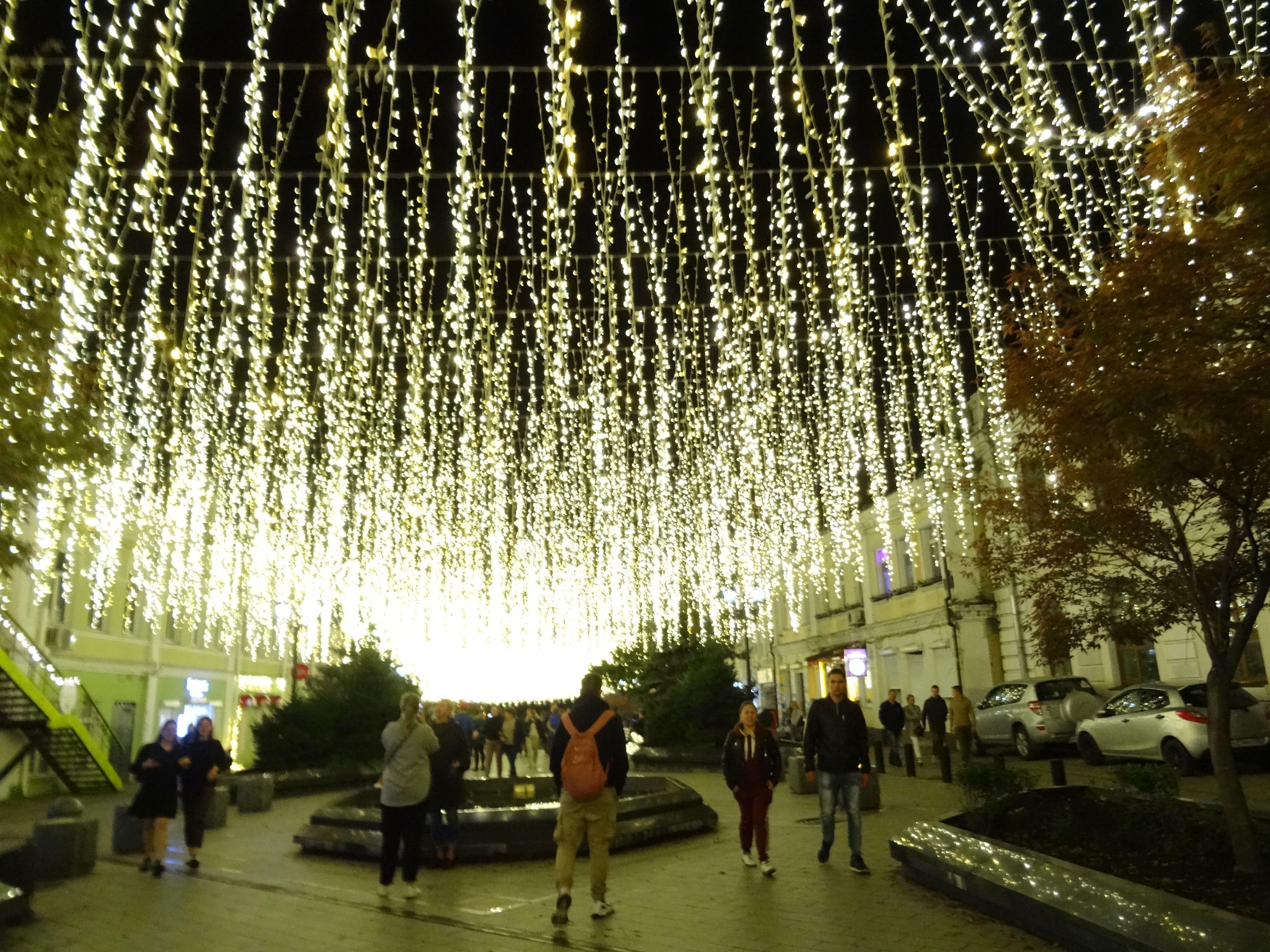 дождь огней